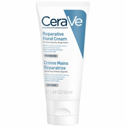 Cerave Creme Mains Reparatrice Secheresses Severes Et Rugosites 50ml