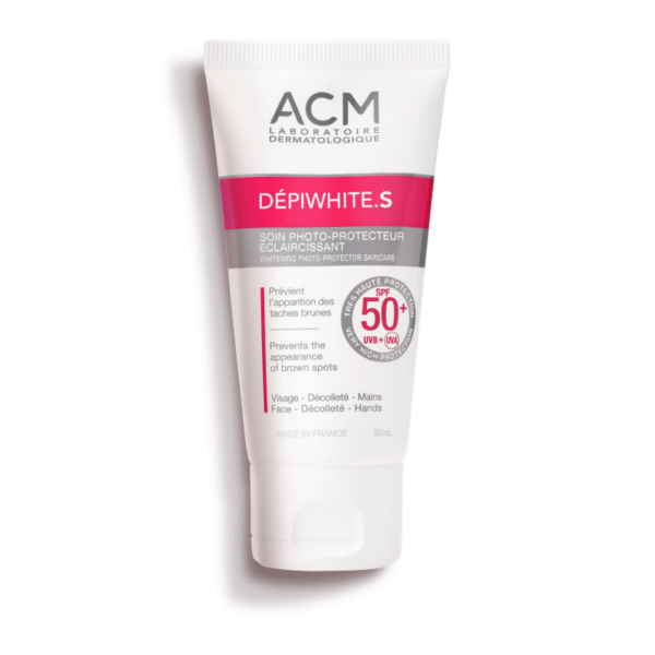 Acm Laboratoire Dépiwhite S Spf 50+ Gel Photoprotecteur Éclaircissant Anti-Taches 40ml