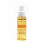 Flacon plastique transparent de 150 ml des Laboratoires Dr Marie Diallo Eau lumineuse R avec pompe blanche et liquide jaune, conçu pour illuminer, clarifier le teint et nourrir intensément la peau. Dakar