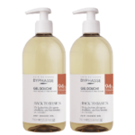 Deux flacons de Byphasse Duo Gel Douche Avec Pompe Peaux Sèches 2 x 750 ml