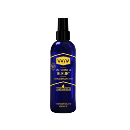 Waam Eau Florale de Bleuet  Apaisant Décongestionnant  200 ml