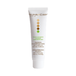 Un tube de Nuhanciam Émulsion Matifiante Anti-Imperfections Peaux a Tendance Acnéique 30 ml pour les peaux à tendance acnéique avec un texte et un design blanc