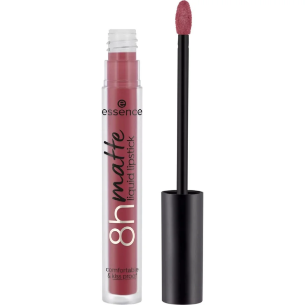 Essence Cosmetics Stay 8h Matte Rouge à Lèvres Liquide 08 DARK BERRY 2.5 ml