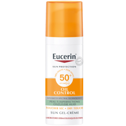 Eucerin  Sun Gel-creme Oil control SPF50+ Toucher Sec 50ml