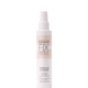 Un flacon pulvérisateur blanc, étiqueté « BYPHASSE Fixateur de Maquillage tous types de peaux 150 ml », est présenté sur un fond uni. Le flacon présente un design rose et blanc avec un texte l'identifiant comme un spray fixateur de maquillage. Dakar