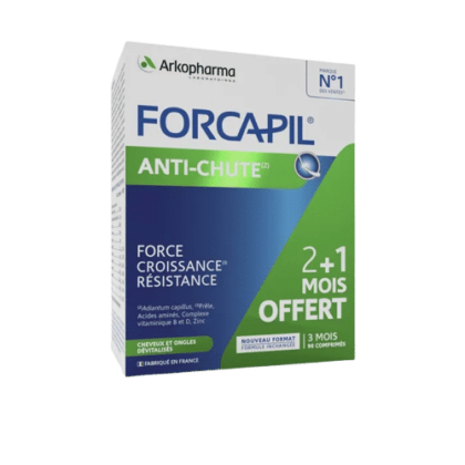 Arkopharma - FORCAPIL Anti-Chute - Cheveux et Ongles 90 comprimés