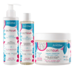 Trois produits capillaires Activilong Trio Les Essentiels Acticurl Activateur de Boucles