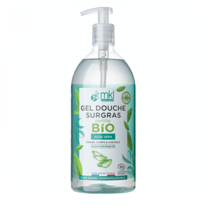 Un flacon de MKL Gel douche certifié BIO - Aloe vera 1L