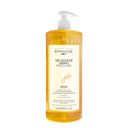 Byphasse Gel Douche Dermo Micellaire Argan 1 Litre