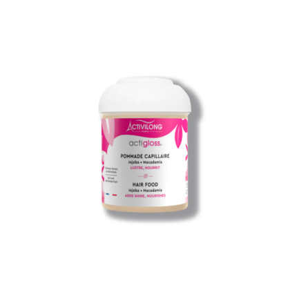 Activilong Pommade Capillaire Actigloss Nourish Hair Food Jojoba et macadamia 125 ml