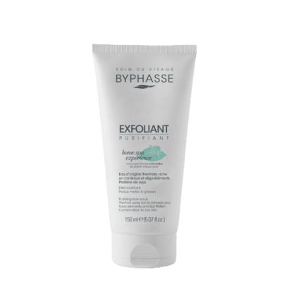 Byphasse Exfoliant pour Visage à la Protéine de Soja Peaux Mixtes et Grasses 150 ml
