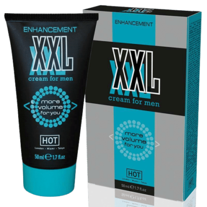 Hot XXL Cream For Men Crème Sublimatrice pour Homme Tube 50 ml