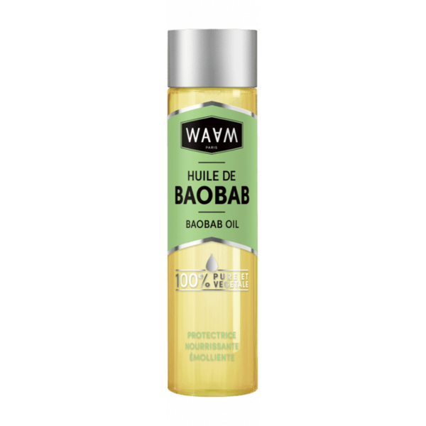 Waam Huile de Baobab Extra nourrissante Pour Peaux sèches sensibles cheveux secs ou cassants 75 ml