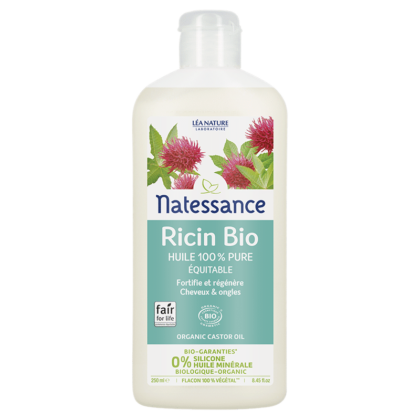 Natessance Huile de Ricin Bio 250ml