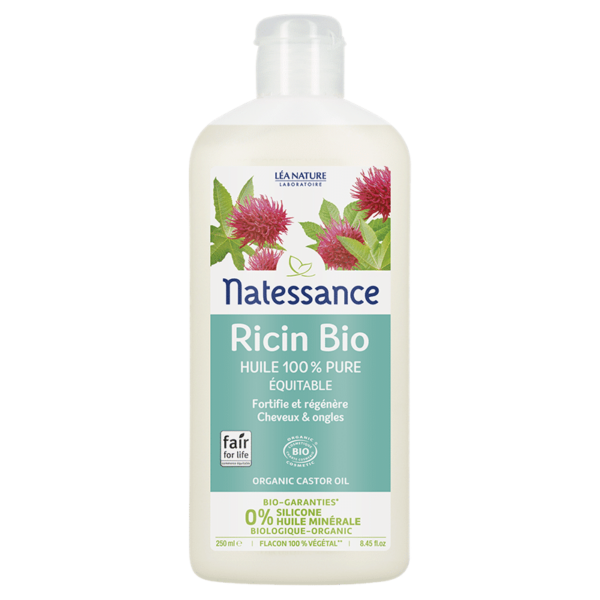Natessance Huile de Ricin Bio 250ml