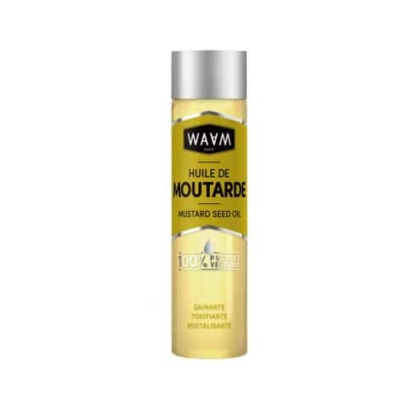 Waam Huile de Moutarde : Pousse des cheveux - Anti-chute et antipelliculaire 75 ml