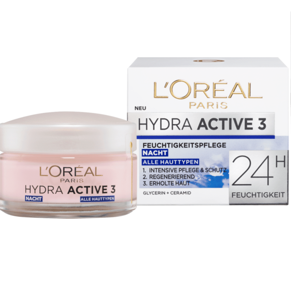 L’Oréal Paris Crème de Nuit Hydra Active 3   50 ml – Image 3