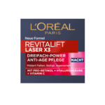 L'Oréal Crème Nuit Visage Anti-Rides Profond Revitalift Laser conditionnement 50 ml