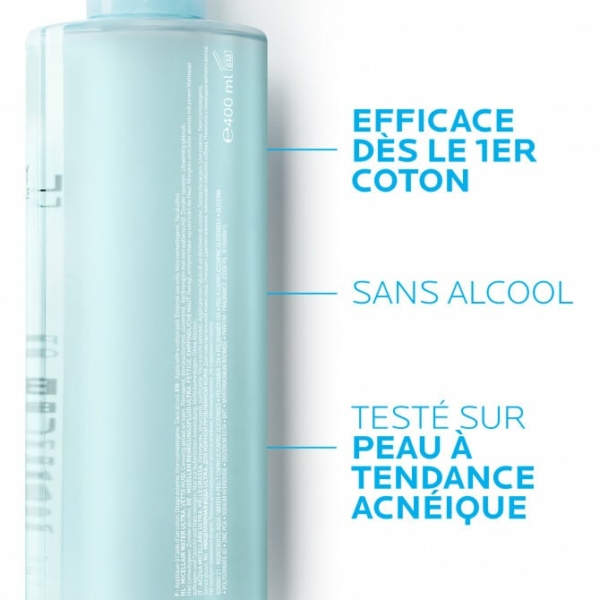 LA ROCHE-POSAY EFFACLAR Eau micellaire Ultra Peaux Grasses 400ml – Image 2