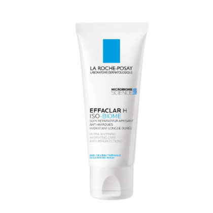 La Roche Posay EFFACLAR H ISO-BIOME Soin Réparateur Apaisant Anti-Marques Hydratant Longue Durée  Peaux Acnéiques 40 ml