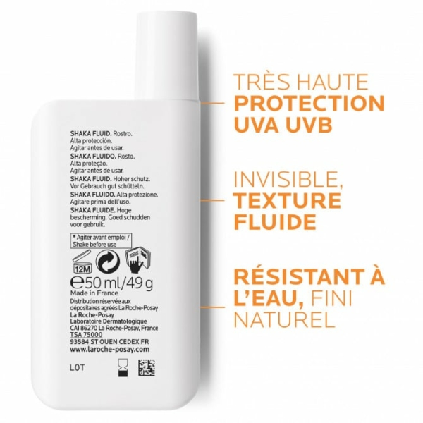 La Roche-Posay Anthelios UVMUNE 400 Fluide Invisible Spf50+ 50ml Sans Parfum – Image 2