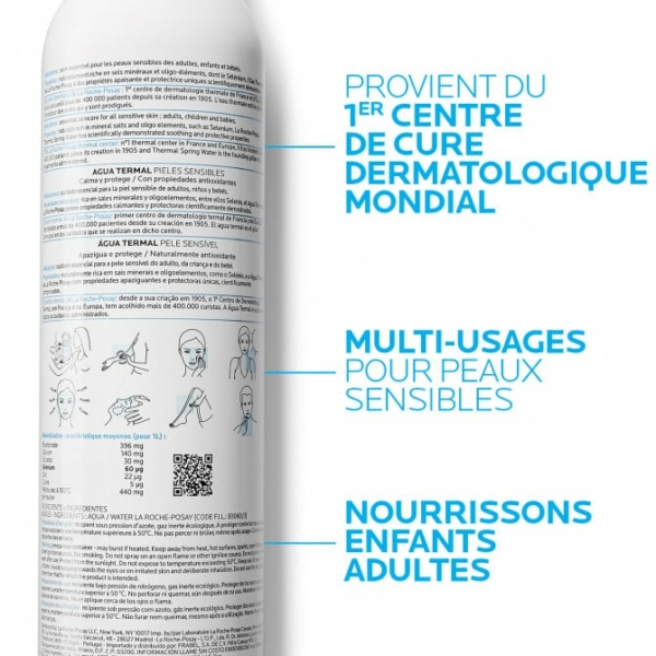 La Roche-Posay - EAU THERMALE Apaisante Anti-Irritations Peaux Sensibles 300ml – Image 3