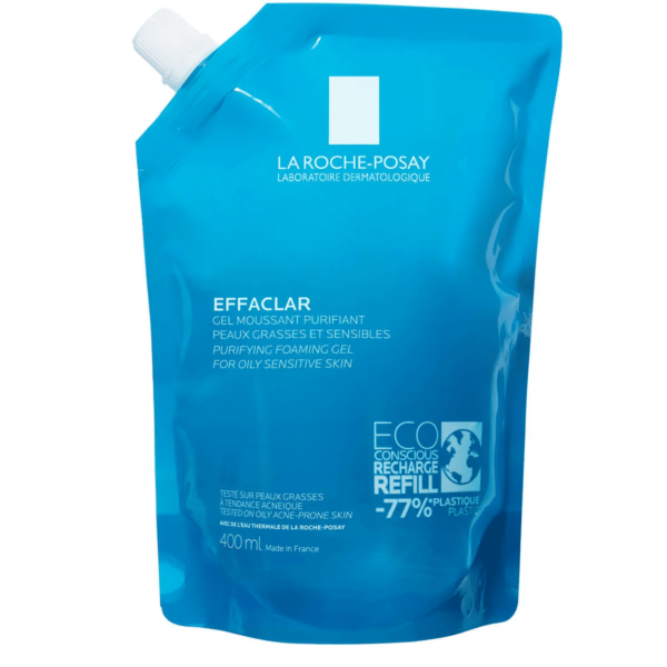 La Roche Posay Effaclar Gel Moussant Purifiant Eco Recharge 400ml