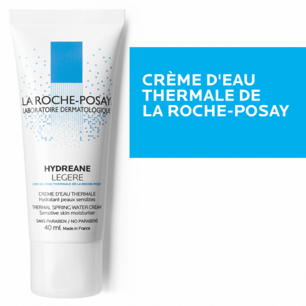 La Roche-Posay - HYDREANE Légère Crème Hydratante Visage Peau Sensible Normale à Mixte 40ml