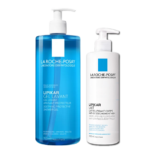 Deux flacons de produits La Roche-Posay