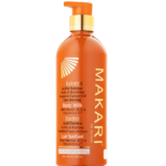 Makari - Extreme Argan Carrot Oil - Lait De Corps Unifiant Anti-tache 500 ml en flacon pompe orange à l'huile d'argan et de carotte