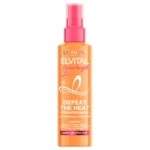 Un flacon de 150 ml de L'Oreal Elvital Spray Protecteur Thermique Dream Longueur, conçu pour les cheveux longs et raides. Dakar
