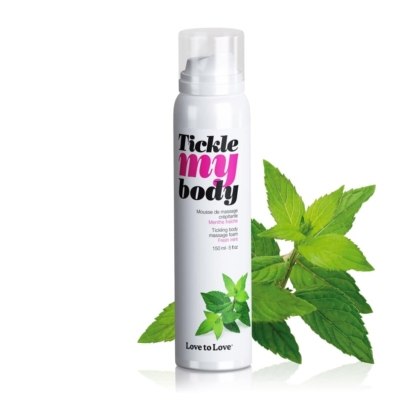 Tickle My Body Mousse de Massage Crépitante Menthe