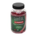 Flacon de Luxéol Force & Croissance Cheveux gummies Boite de 60 pour la force et la croissance des cheveux et des ongles