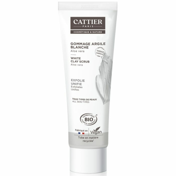Cattier Gommage à l’Argile Blanche 100ml