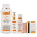 Cinq produits de soin de Makari