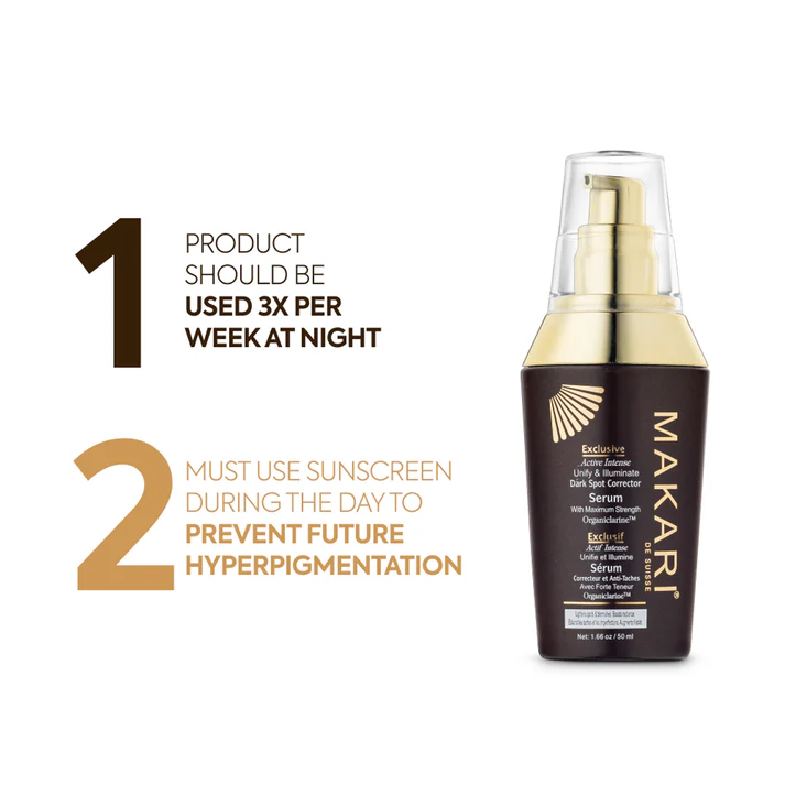 Un flacon de sérum éclaircissant Makari Exclusive Skin Lightening Serum est la solution idéale pour conseiller une utilisation 3 fois par semaine le soir, comme avec les routines Dodie Biberon initiation+ Verre Oiseau Vert 0-6 mois Débit 1 ; appliquez un écran solaire pendant la journée pour prévenir l'hyperpigmentation. Dakar