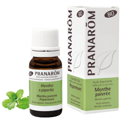 Pranarom Huile Essentielle Menthe Poivrée 10ml