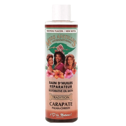 MISS ANTILLES INTERNATIONAL Bain d'huile réparateur Carapate Cheveux desséchés et abimés 250ml