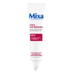 Un flacon de 8 ml de Essence Cosmetics Vernis à Ongles 19 Don't Leaf Me, un vernis à ongles de teinte verte, avec les détails du produit en allemand et en français, similaire dans le style d'emballage au baume Mixa Cica Lip Repair+. Dakar