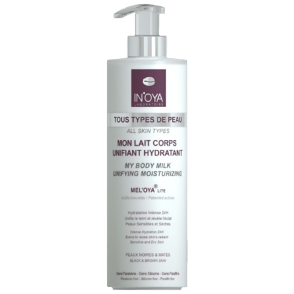 Inoya Laboratoire Mon Lait Corps Unifiant Hydratant Mel’Oya Lite 400 ml + 100 ml OFFERT
