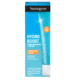 L'emballage de Neutrogena Hydro Boost Aqua Fluide Hydratante Visage SPF25 50 ml, disponible également à Dakar, au Sénégal, est bleu et blanc et contient de l'acide hyaluronique et de la vitamine C. Avec un SPF 25 pour la protection UVA/UVB, sa texture légère est idéale pour les climats ensoleillés. Le texte sur l'emballage est en allemand. Dakar