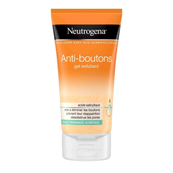Neutrogena Anti-boutons : gel exfoliant à L'acide Salicylique  150ml