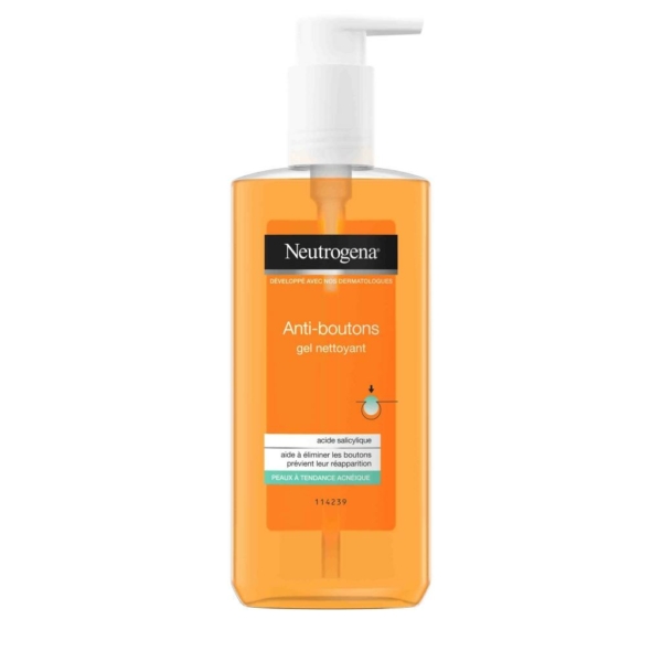 Neutrogena  Anti-boutons : gel nettoyant   à L'acide Salicylique200 ml