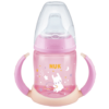 NUK Tasse Rose d’Apprentissage First Choice Night - Age 6 à 18 mois 1 pièce