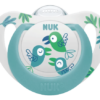 NUK Sucette en Silicone 18 à 36 mois - 2 pièces (Turquoise/Bleu) – Image 2
