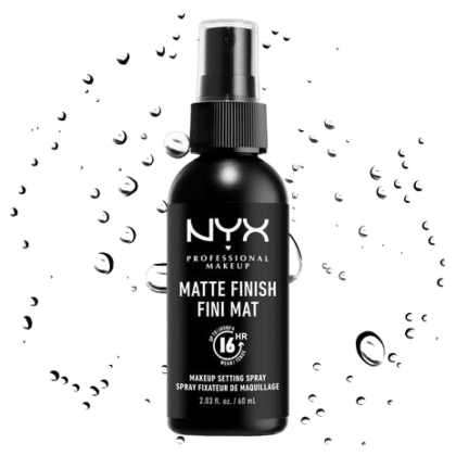 NYX Professional Makeup Spray Fixateur de Maquillage - Matifiant - Anti-Brillance 60 ml