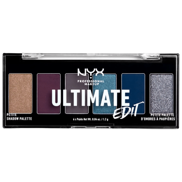 NYX Professional Makeup Ultimate Edit Petite Palette de 6 Ombres Cendrée 04 ASH 1