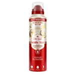 Old Spice Déodorant Brume Corporel Gentle Man's Noix de Coco et Vanille 140 ml, pour le corps, les aisselles et les pieds, avec un parfum de noix de coco et de vanille. Boîte rouge et crème avec imagerie de noix de coco et de vanille. Dakar