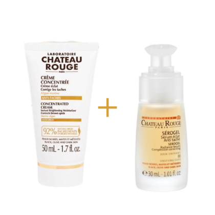Château Rouge Duo Anti-Tache Visage (Hyperpigmentation- Cicatrices Acnés- Points Noirs)