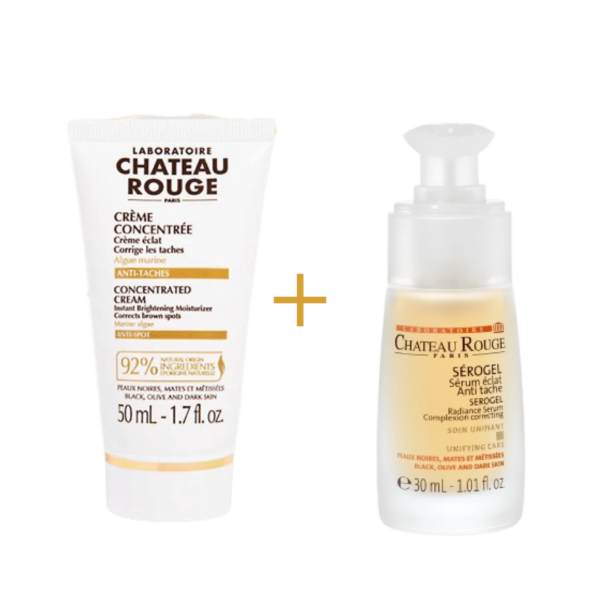 Château Rouge Duo Anti-Tache Visage (Hyperpigmentation- Cicatrices Acnés- Points Noirs)